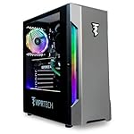 ViprTech Rebel 4.0 Gaming PC - AMD Ryzen 7 (4.1Ghz Turbo), RTX 4060 8GB, 32GB DDR4 3200, 1TB NVMe SSD, VR-Ready, Streaming, WiFi BT, RGB, Win 11 Pro, Prebuilt Desktop Computer Black