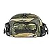 Ochoos 600D Polyester Waterproof Fishing Waist Bag Multifunctional Fishing Bag Tackle 2 Colors - (Color: Camouflage) - Tackle Boxes & Bags