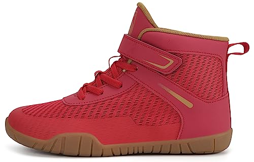 Sisttke Kids Wrestling Shoes Boys Girls Boxing Shoes Fitness Sneakers Zero Drop Sole2