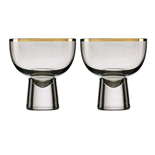 Lenox Slate Trianna 2-Piece Cocktail Glass Set, 1.70 LB