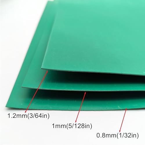 YGQ 3 Stück asbestfreies Dichtungspapier Dichtungsmaterial Dichtpapier, Papierbogen, hohe Temperaturbeständigkeit, für Benzin, Diesel, Öl, kleine Motoren, DIY-Umbau, Versiegelung (3014)