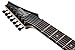 Ibanez GRG7221QA RG Gio 7-String Electric Guitar - Transparent Black Sunburst Bundle with Gig Bag, Tuner, Strap, Instrument Cable, Austin Bazaar Instructional DVD, and Polishing Cloth