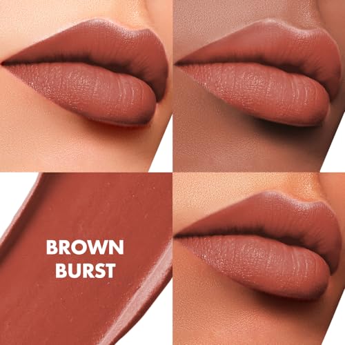 Image of Lakme Cushion Matte lip BrownBurst (Pack of 3)