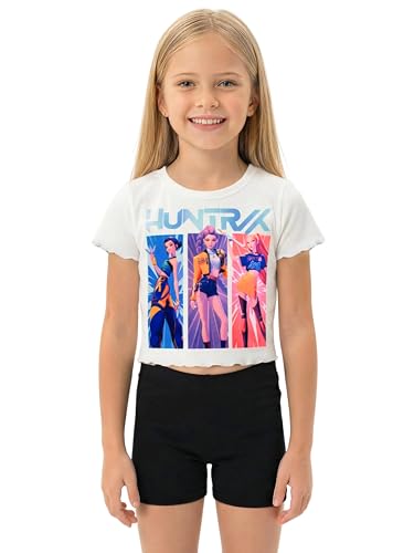 Camiseta K-Pop Niña/Niño. Ropa de la Serie Huntrix. Camiseta Estampado Idol Coreano Infantil de Manga Corta. Ropa Infantil K-Pop Unisex.