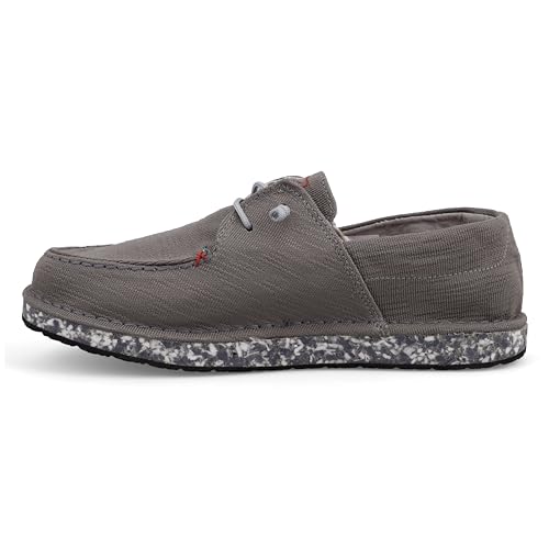 Twisted X Men's Circular Project Boat Shoe, Moc Toe2