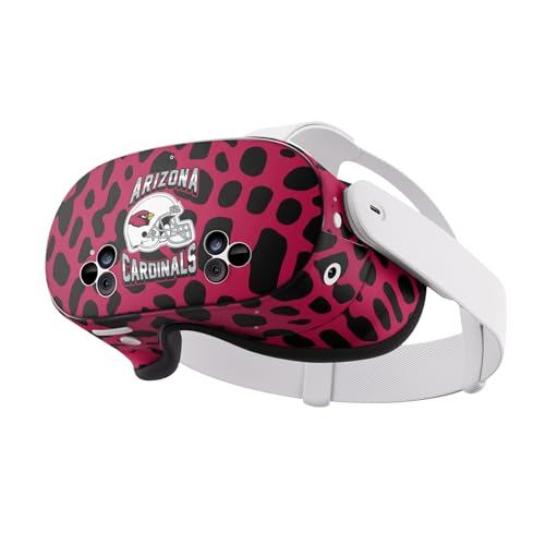 Autocollant Meta Quest 3S NFL Arizona Cardinals pour soirées gaming VR
