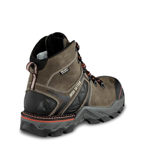 Irish Setter, Crosby, Men’s, 6", Waterproof, Non-Metallic Safety Toe (CSA), Work Boot, Gray3