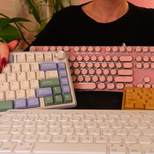 ASMR In-Depth Keyboard Tour ⌨️✨ Soft-Spoken 💤 Typing Sounds, Mechanical, Thocky/Creamy, Typewriter Podcast Por  arte de portada