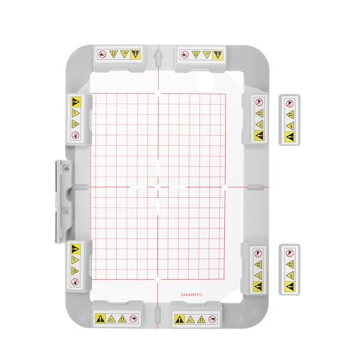 Image of Sew Tech Magnetic Embroidery Hoop for Brother PE900 PE800 SE1900 SE2000 PE770 PE780D PE750D PE700 NS1250E NS2750D NS2850D Innovis 1250 1200 Babylock Bloom Accord Ellure Ellure Plus (5 inchx7 inch, SA444MK)