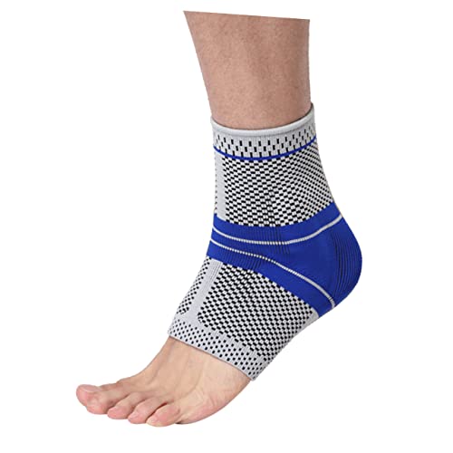 balacoo Fitness Ankle Brace Ankle Support Silicone Sports Leg Straps for Working Out