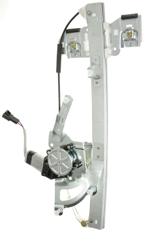 Image of TRQ Front Right Power Window Regulator & Motor Assembly Passenger Side Compatible with 2000-2005 Pontiac Bonneville