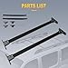 OCPTY Roof Rack Cross Bars Fit for Nissan Pathfinder 2005 2006 2007 2008 2009 2010 2011 2012 Cargo Bars for Cargo Carrier Bag Luggage Kayak Canoe Bike Snowboard Skiboard