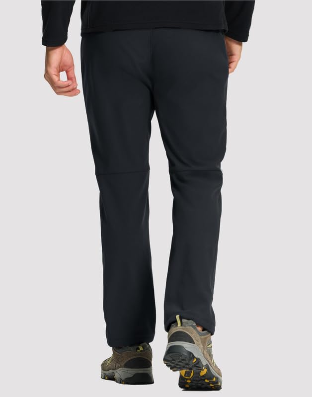 Pioneer Camp Pantalones de senderismo para hombre, exteriores, elásticos, impermeables, transpirables, de secado rápido, con cremallera, para escalada, montañismo