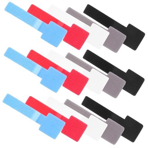POPETPOP 50pcs Desk Accessories Cord Organizer Cable Straps Easy to Use Wire Management Cable Clips Cord Wrap for Home Office miniatura 1