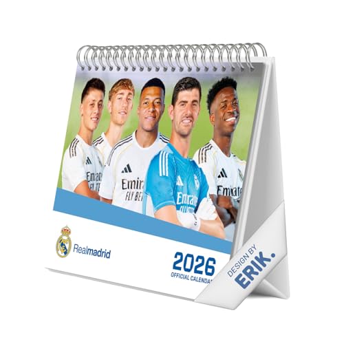 Grupo Erik Calendario Real Madrid sobremesa - Almanaque de mesa