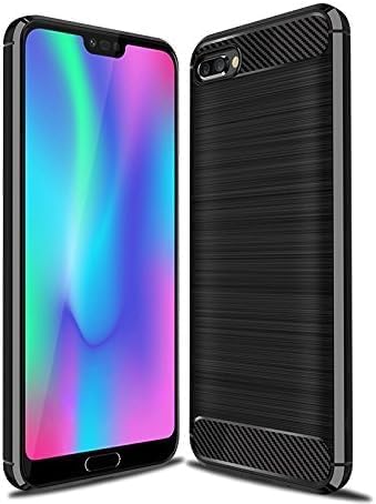Image of Hybrid Carbon Fiber Back Case for Honor 10 (Black)