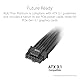 ASUS ROG Thor 1200W Platinum III Gaming Netzteil (GaN-MOSFET, Aura Sync RGB, ATX 3.1 kompatibel, PCIe 5.1 Ready, magnetisches OLED Display, Turbo-Modus, GPU-First, 80+ Platinum Zertifizierung)