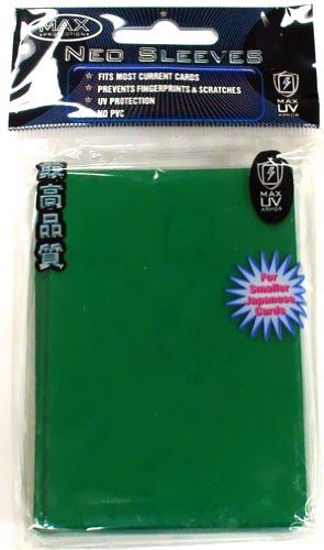 neo card sleeves Amazon.com: Max Protection Card Supplies Neo Sleeves Flat Green Small Card  Sleeves [50 Count] : Toys & Games
