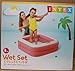 Intex Babypool Play Box Pool, Farblich Sortiert, 86 x 86 x 25 cm, (Pastell Rosa)