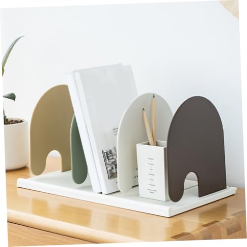 Serrage-Livres Multifonction pour Maison Support Bureau Compact Plastique - 4