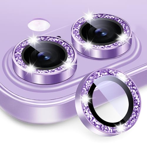 Protection objectif iPhone 17 en verre de haute dureté et strass
