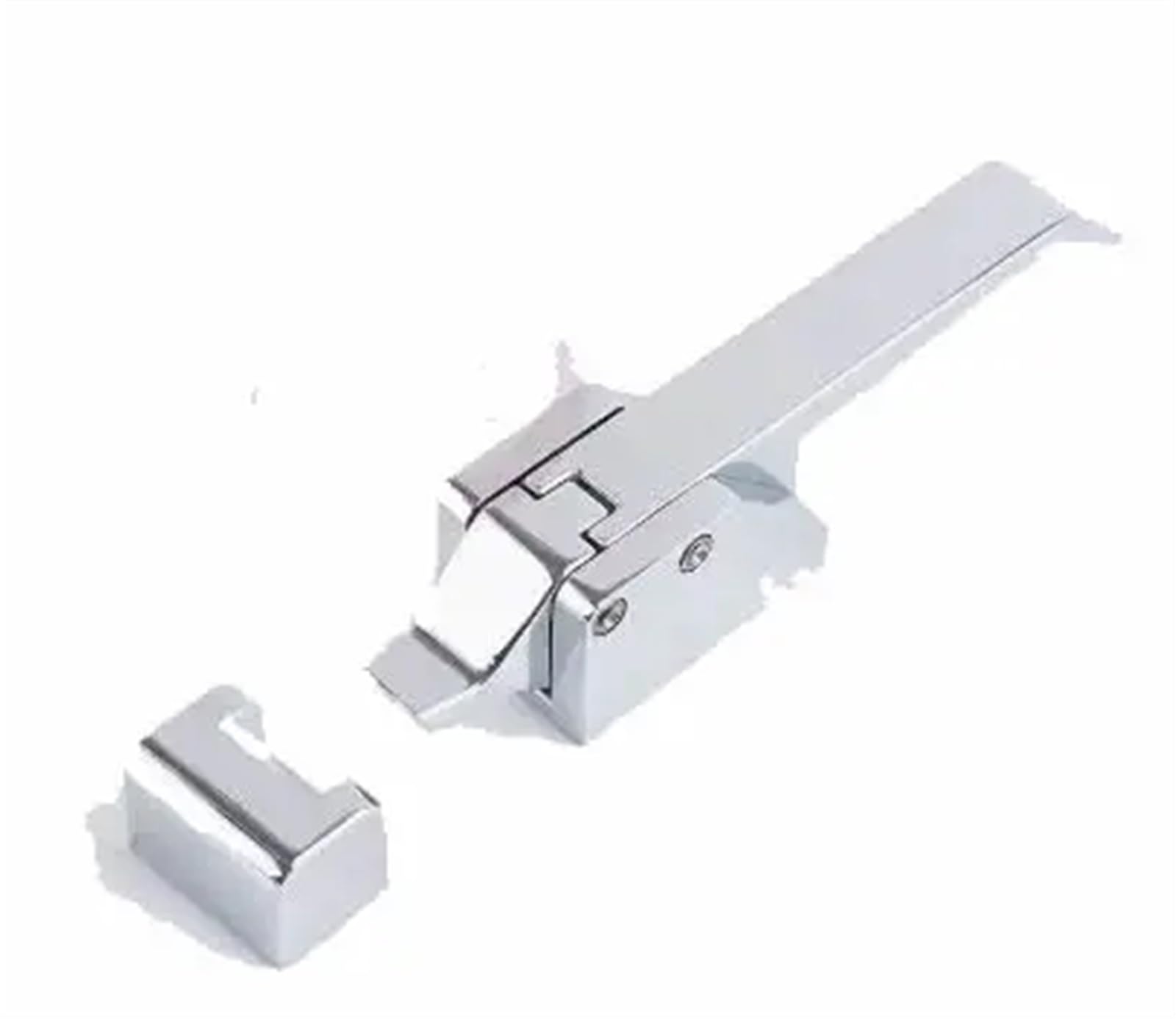 NYRXRYTCA DK615 Oven Refrigerator Door Cabinets Freezer Handles Hasps Buckle Strong Industrial Cabinet Lock 1Pcs(Chrome no key)