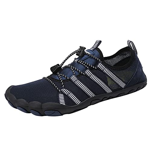 Allbestop Basket Femme,Basket sans Lacet Homme Homme Femme Chaussures d'eau Léger Respirant Bottine Fille 28 Platform Sneakers Lined Tie-Dye Clog Sabots Semelle Gel Tal(Bleu foncé,40)