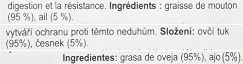 Biofood Schaffett Knoblauch - 80 Stück - Mini