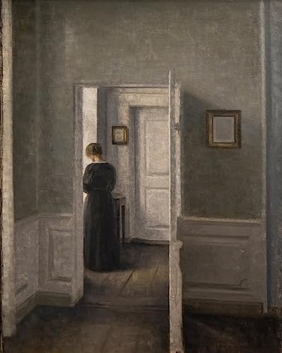 Affiches d'Art Intérieur Femme Debout pour une Décoration Murale Apaisante