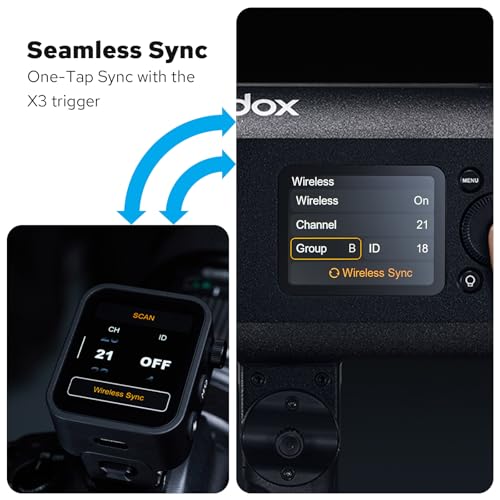 Image of Godox AD600BM II Upgraded Outdoor Flash Strobe GN87 600W, 2.4G Wireless,1Tap Sync with X3 Trigger, 40W LED Modeling Lamp 0.01-1.9s Recycle 1 /8000s HSS, Compatible with Canon /Nikon /Sony /More