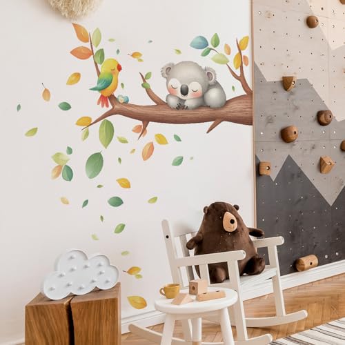 Vinilos decorativos animales adorables para pared infantil miniatura 4
