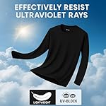Men's Long Sleeve Moisture Wicking Athletic Shirts, Dry Fit Long Sleeve UV Protection Shirts Men for Workout, Running, Hiking - Image 3