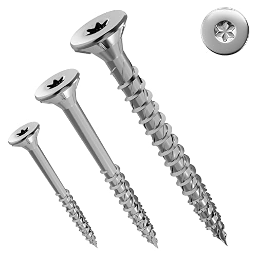 Jet-Fast Premium Universalschrauben 4,0 x 35 mm, 500 Stück, Duo-Senkkopf, Teilgeweinde TX Antrieb, Blau verzinkt, Holzschrauben, Spanplattenschrauben, Cut-Spitze, German Quality Cover