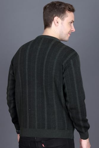 Image of GODFREY Full Sleeve Woolen Sweater for Man Winter Wear - Round Neck Pullover Regular Fit