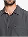 Quiksilver mens Centinela 4 Up Comfort Fit Pocket Collared Button Down Shirt, Black Centinella, Medium US