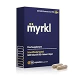 Myrkl, Unique Formula Helps Reduce Tiredness and Fatigue | Probiotics, L Cysteine, and Vitamin B12 Helps with Morning Energy | Food Supplement, Natural, Vegan, 30 Capsules