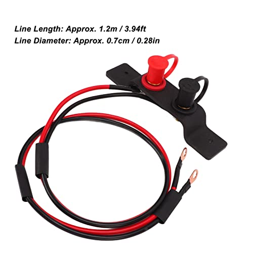 Kit de relocalisation de borne de batterie UTV avec câble de saut déporté - 3