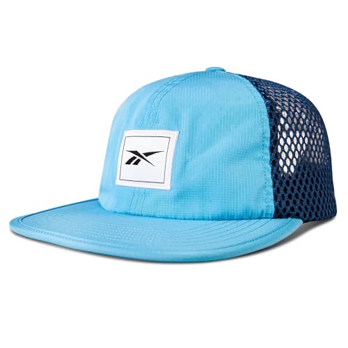 Image of Reebok Running Hat | Performance | Athletic | Lightweight | Quick Drying | Sun Protection | Reflective | Recycled Materials