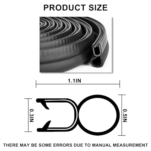 Myfamirea AWS Car Trim Seal With Top Bulb thumb #1