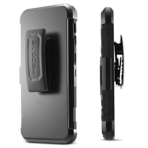 Evocel Galaxy A20 Case With Hd Screen Protector And Belt Clip Holster For Samsung Galaxy A20, Black #TOP6