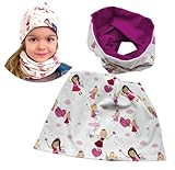►😎 COOLES MÜTZEN & LOOP-SCHAL SET: Sie erhalten 1 HECKBO Mütze und 1 HECKBO Loop-Schal auf denen ein magisches Feen Motiv aufgedruckt ist - ein Must-Have für alle die Feen lieben :) Die Mütze und der Schal sind aus einem weichen stretch Stoff hergestellt und daher auch für Kinder von 2 bis 7 Jahren geeignet.
