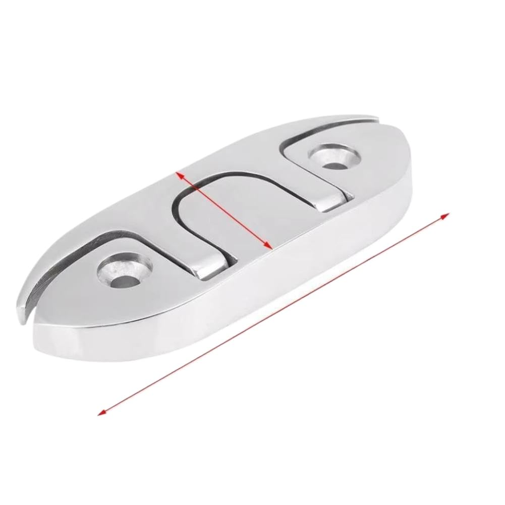 Galloccia Pieghevole in Acciaio Inox 316 da 4-1/2 Pollici Compatibile con ISURE MARINE