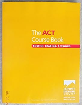 Paperback The ACT Course Book English, Reading and Writing Book