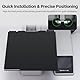 UniTak3D A1 Mini PEI Build Plate Bauplatte 184x184mm Druckplatte Flexible Spring Steel Sheet Double Sided Smooth/Textured PEI-Platte Druckbett NUR Compatible with Bambu Lab A1 Mini 3D Drucker