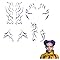 Temporary Tattoos, Rumii Tattoos Cosplay Tattoos Stickers, Waterproof Stickers Demonn Hunterrs Stickers Cosplay Props Accessory