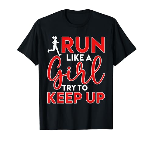 Runner Girls Running Cross Country Track Maratón Camiseta