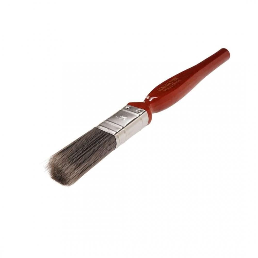 3/4" Hamilton Perfection Clean Edge Firm Synthetic Window Angled Paint Brush