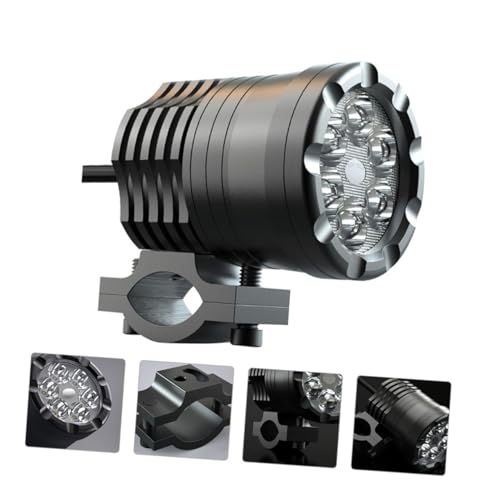 Faro LED para motocicleta de aluminio con disipación térmica avanzada 1