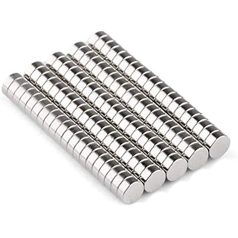 100 Pieces 5x1.5mm WOTOY Magnetic Disc Magnets Cover