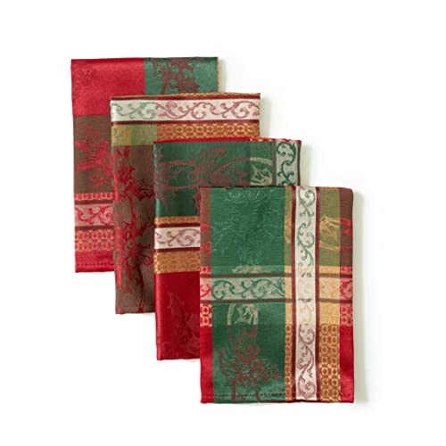 Servilletas de Tela Benson Mills Holiday Legacy 18" x 18" Set 4 miniatura 2